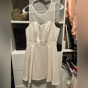 BCBGeneration dress with mesh details